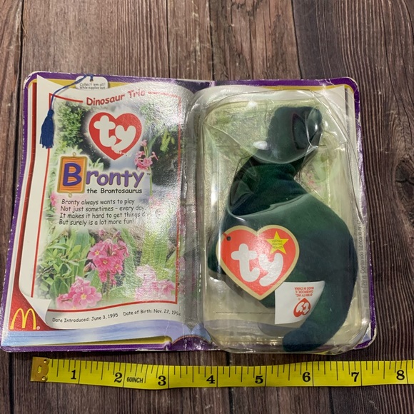 Ty Bronty the Brontosaurus 1994 McDonald’s